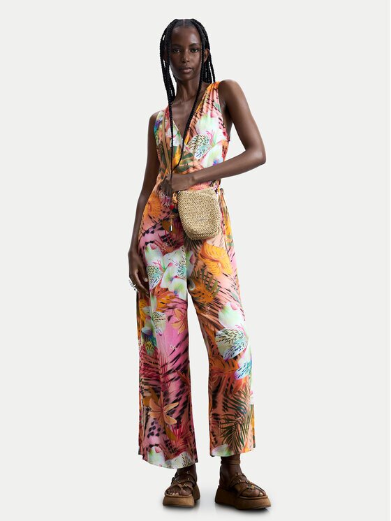Desigual Salopetă Swim Nasau 26SWPW53 Regular Fit