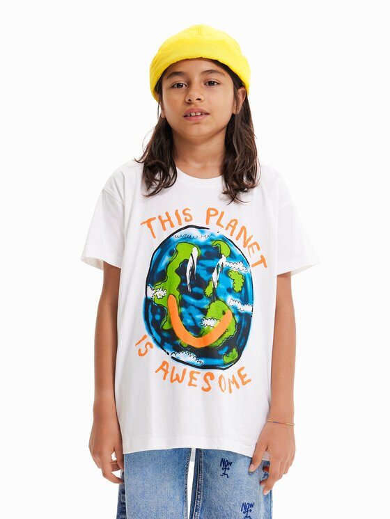 Desigual Tricou 23SBTK09 Regular Fit