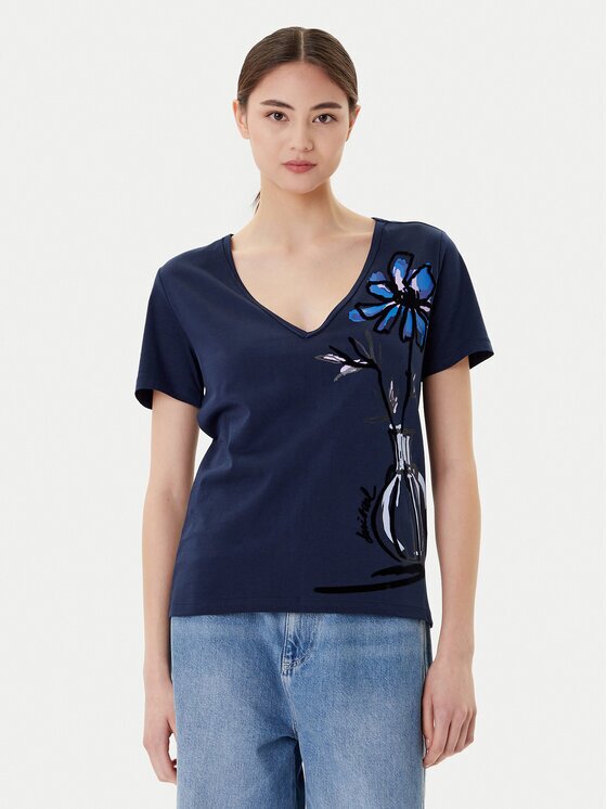 Desigual Tricou Dumas 25WWTK28 Regular Fit