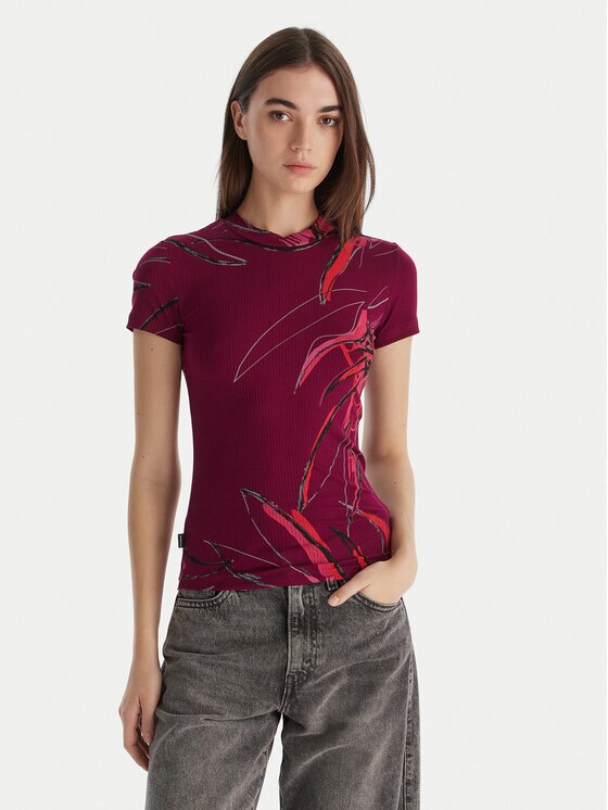 Desigual Tricou Lala 25WWTK16 Regular Fit