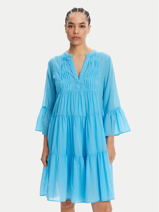 Devotion TWINS Rochie de vară Symbol 025.329.1G Albastru Loose Fit