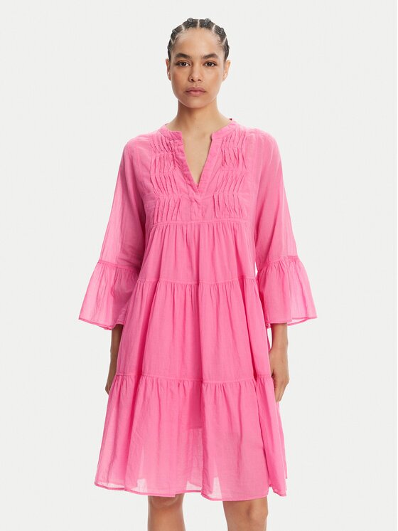 Devotion TWINS Rochie de vară Symbol 025.329.1G Roz Loose Fit