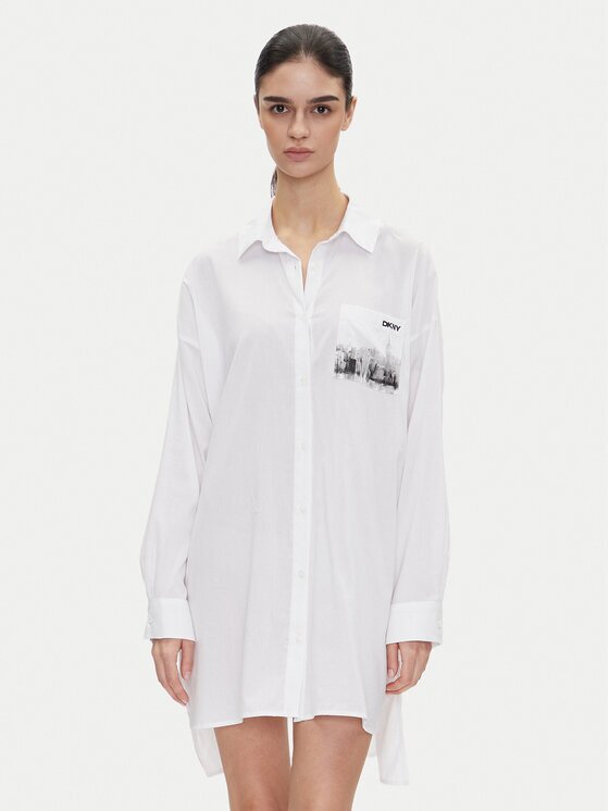 DKNY Cămașă de noapte YI30048 Relaxed Fit