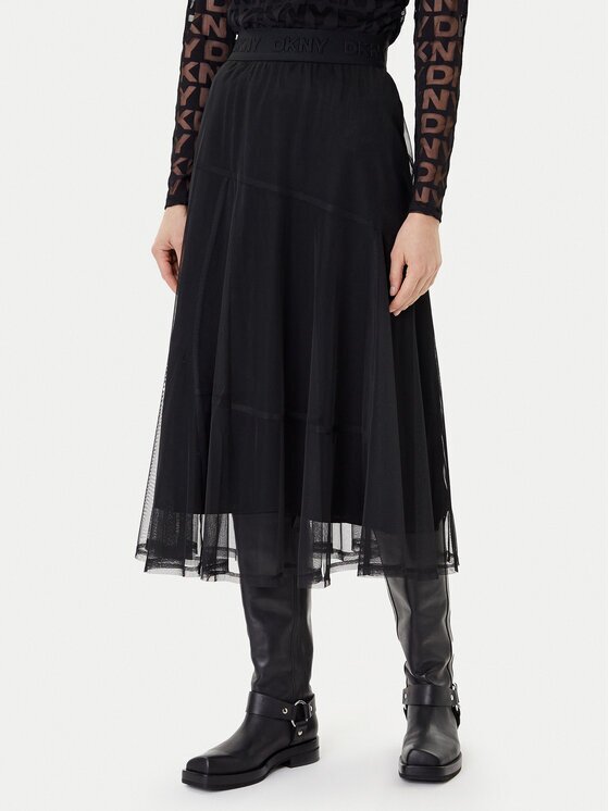 DKNY Fustă midi P5GG7CMD Regular Fit
