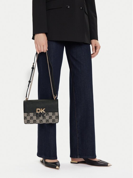 DKNY Geantă Echo Sm Chain Flap R423YE31