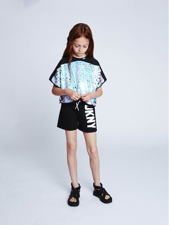 DKNY Pantaloni scurți sport D34A91 S Regular Fit