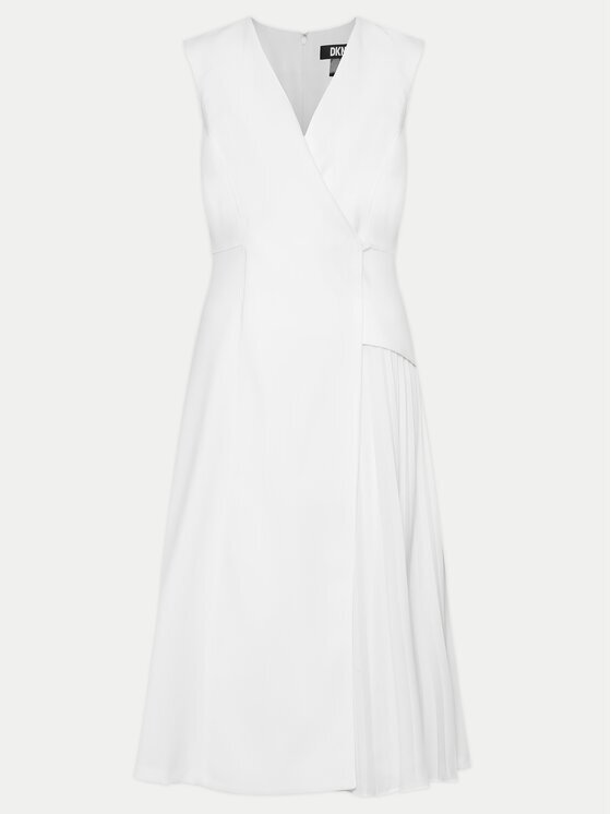 DKNY Rochie cocktail DD4A1519 Écru Regular Fit
