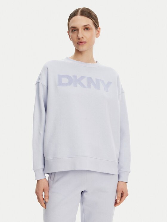 DKNY Sport Bluză DP5T1140 Albastru celest Regular Fit