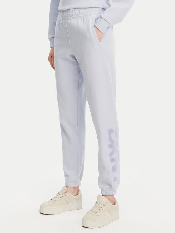 DKNY Sport Pantaloni trening DP5P3585 Albastru celest Regular Fit