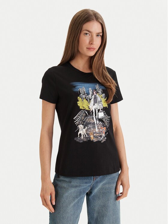 DKNY Tricou P61M0WNA Regular Fit