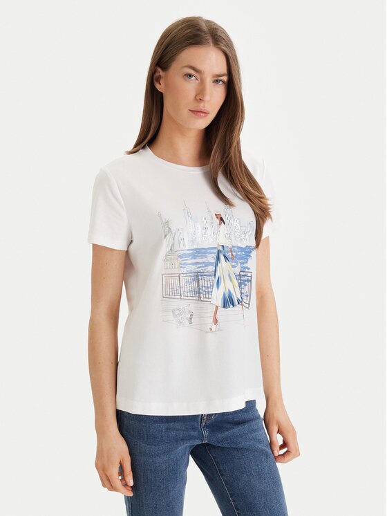DKNY Tricou P61MPWNA Regular Fit