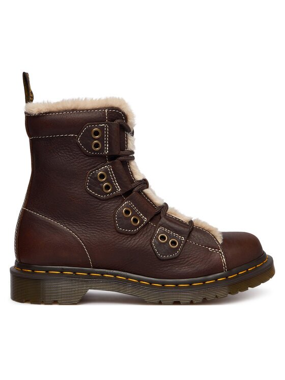 Dr. Martens Ghete 1460 Lace To Toe Fur Lined DM41417200