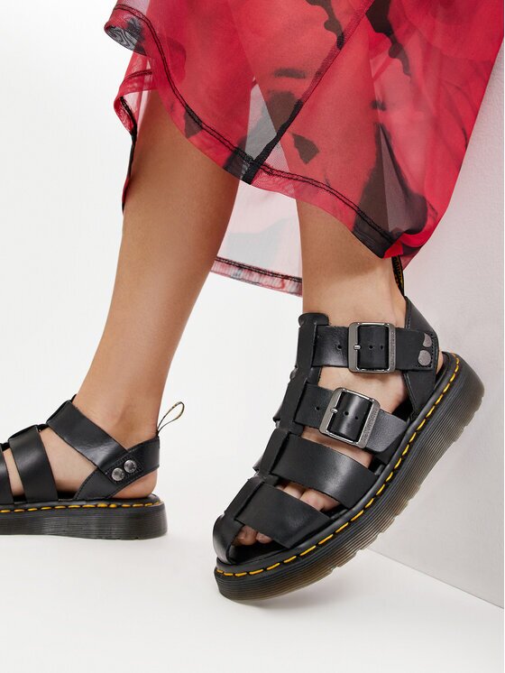Dr. Martens Sandale Garin Negru