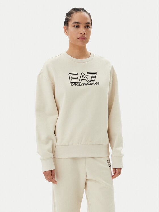 EA7 Emporio Armani Bluză 7W000100 AF10377 U1079 Loose Fit
