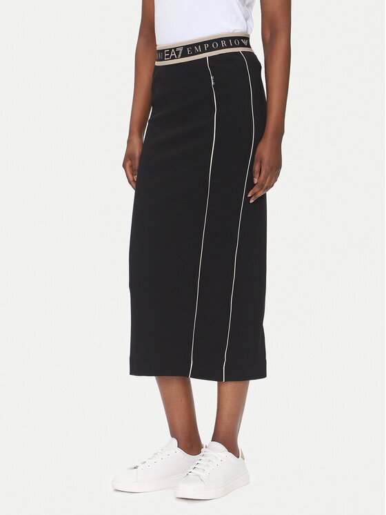 EA7 Emporio Armani Fustă midi 7W000279 AF12501 UC001 Regular Fit