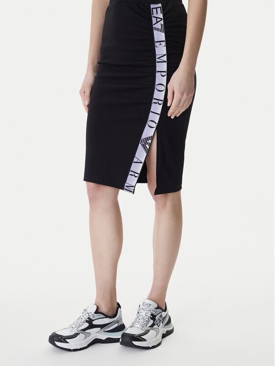 EA7 Emporio Armani Fustă midi 7W001156 AF12501 Slim Fit