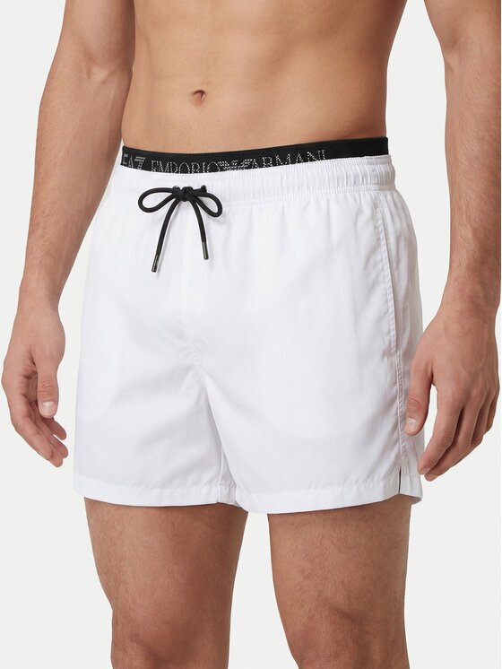 EA7 Emporio Armani Pantaloni scurți pentru înot 7M001689 AF21074 U0002 Regular Fit