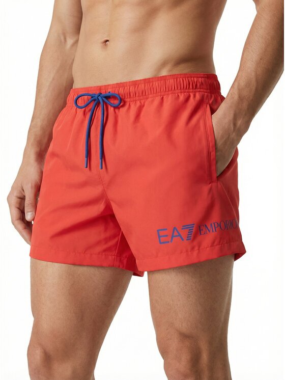 EA7 Emporio Armani Pantaloni scurți pentru înot 7M002000 AF13049 M5140 Regular Fit