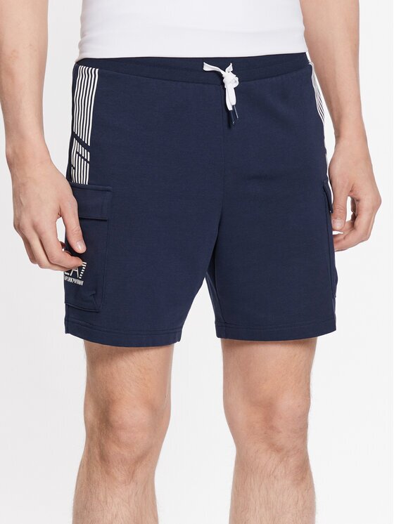 EA7 Emporio Armani Pantaloni scurți sport 3RPS55 PJLIZ 1554 Regular Fit