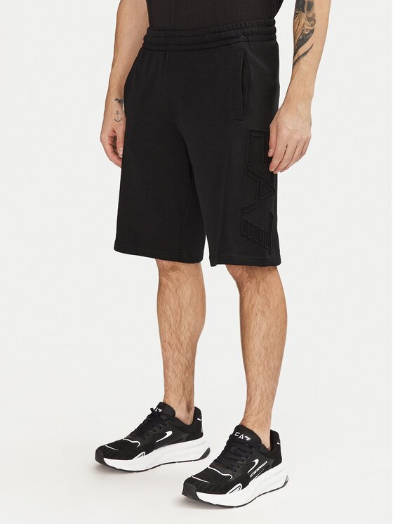 EA7 Emporio Armani Pantaloni scurți sport 7M000153 AF10432 UC001 Regular Fit
