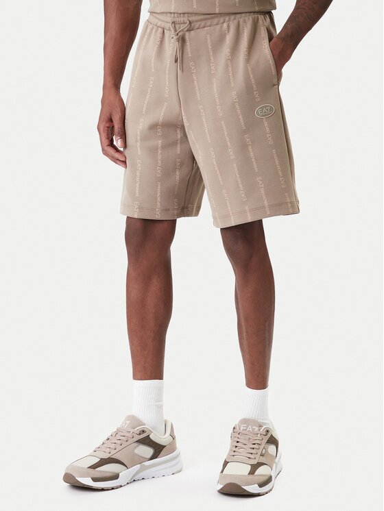 EA7 Emporio Armani Pantaloni scurți sport 7M001393 AF12660 F1030 Regular Fit