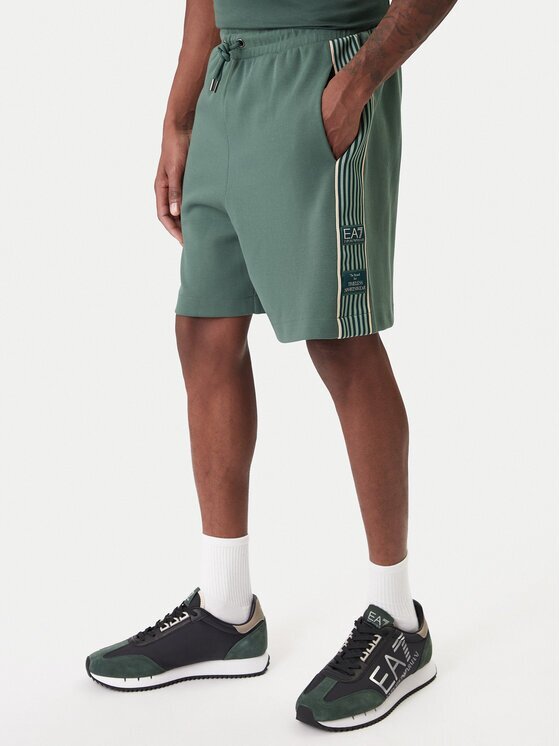 EA7 Emporio Armani Pantaloni scurți sport 7M001501 AF12660 U7260 Regular Fit