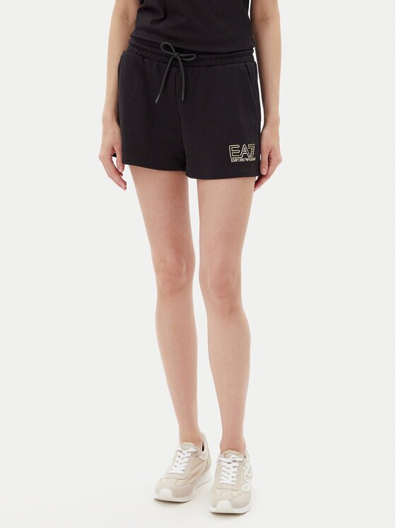 EA7 Emporio Armani Pantaloni scurți sport 7W000108 AF12473 MC004 Loose Fit