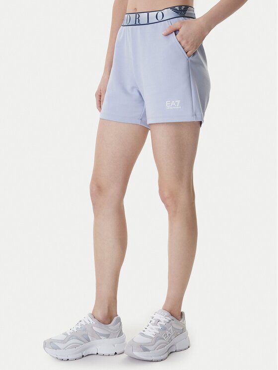 EA7 Emporio Armani Pantaloni scurți sport 7W001153 AF12501 Regular Fit