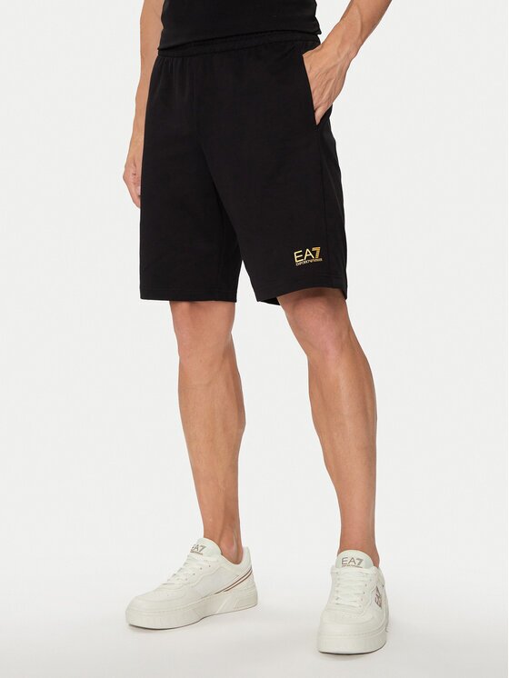 EA7 Emporio Armani Pantaloni scurți sport 8NPS65 PJVRZ 0208 Regular Fit