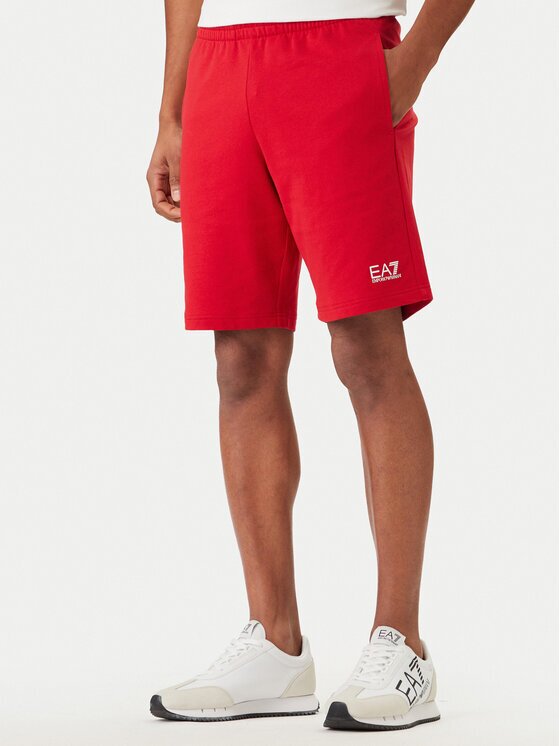 EA7 Emporio Armani Pantaloni scurți sport 8NPS65 PJVRZ U5072 Regular Fit
