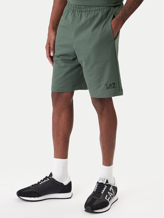 EA7 Emporio Armani Pantaloni scurți sport 8NPS65 PJVRZ U7260 Regular Fit