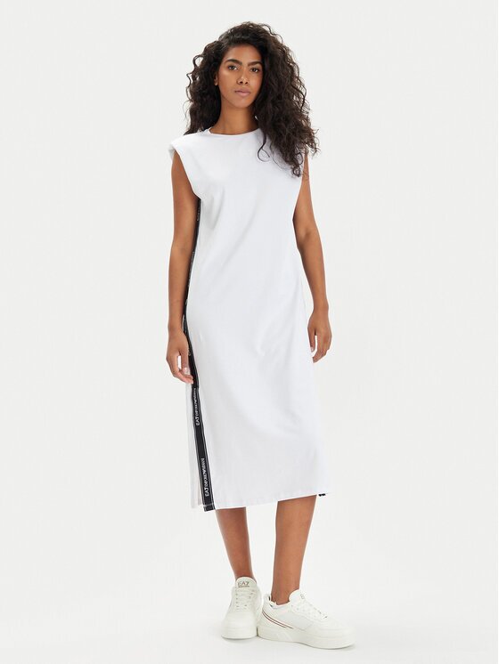 EA7 Emporio Armani Rochie de vară 3DTA61 TJ6SZ 1100 Slim Fit