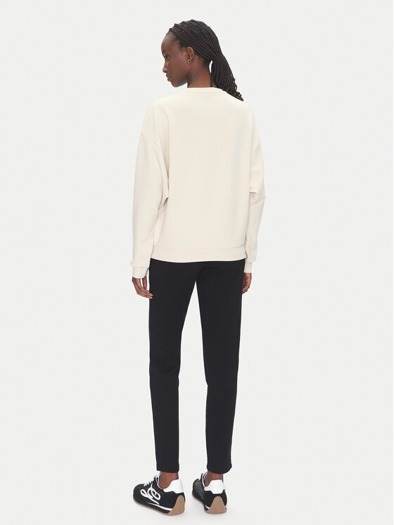 EA7 Emporio Armani Trening 7W000487 AF12501 M1024 Écru Regular Fit
