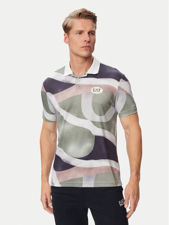 EA7 Emporio Armani Tricou polo 7M001532 AF22175 F7077 Regular Fit
