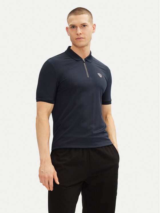 EA7 Emporio Armani Tricou polo 8NPF13 PJRGZ 1562 Regular Fit