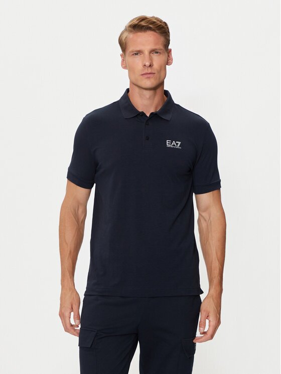 EA7 Emporio Armani Tricou polo 8NPF14 PJVQZ 0562 Regular Fit
