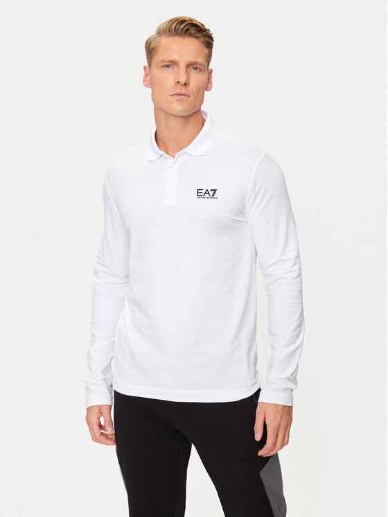 EA7 Emporio Armani Tricou polo 8NPF15 PJVQZ 1100 Regular Fit