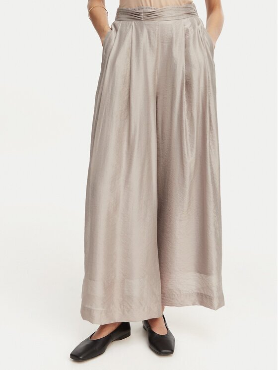 Eleh Pantaloni din material SS260269 Wide Leg
