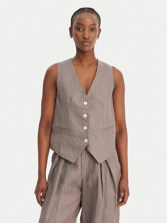 Eleh Vestă de costum SS260027 Oversize