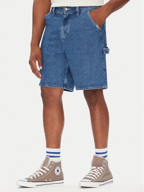 Element Pantaloni scurți de blugi Carpenter ELYDS00102 Relaxed Fit