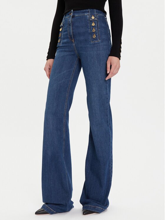 Elisabetta Franchi Blugi PJ-02D-56E2-V440 Regular Fit