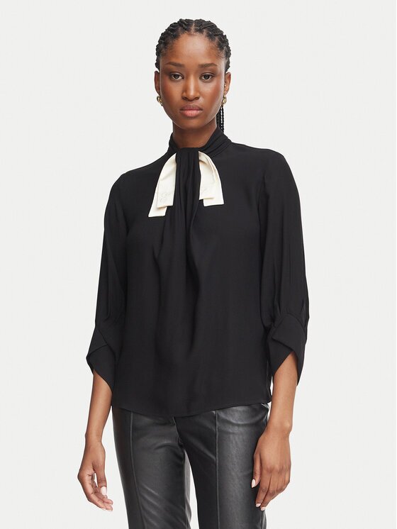 Elisabetta Franchi Bluză CA-178-66E2-V320 Regular Fit