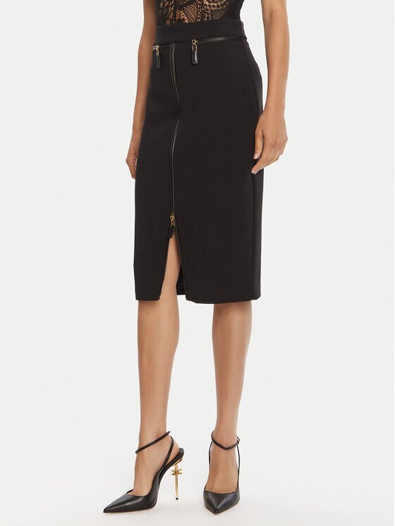 Elisabetta Franchi Fustă tip creion GO-134-56E2-V390 Regular Fit