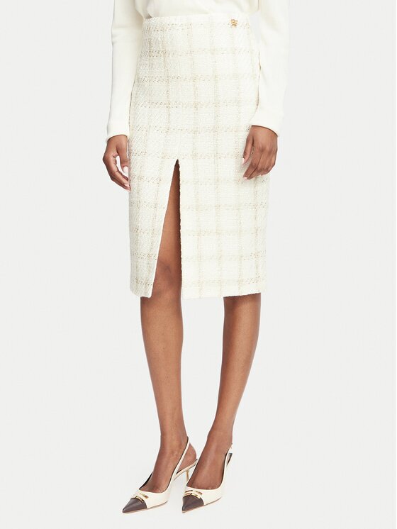 Elisabetta Franchi Fustă tip creion GO-232-67E2-V440 Slim Fit
