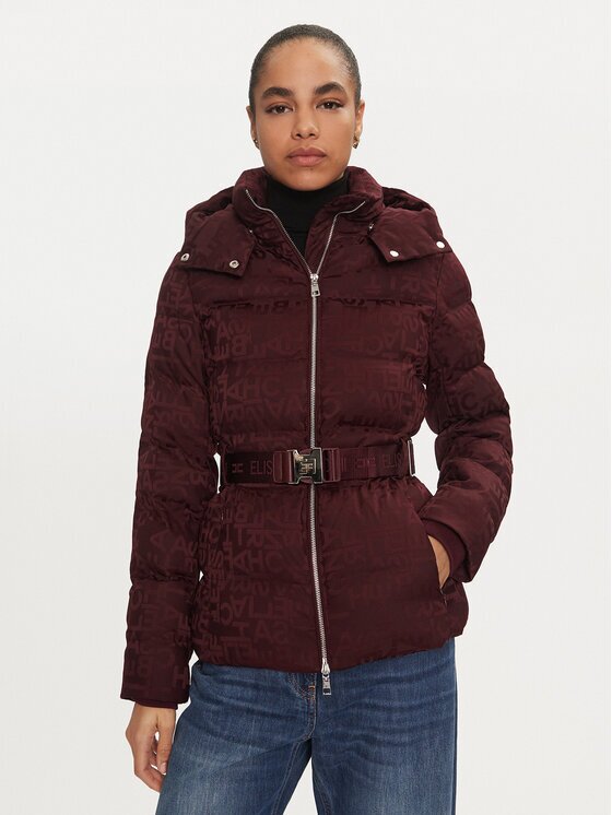 Elisabetta Franchi Geacă din puf PI-70D-46E2-V640 Regular Fit
