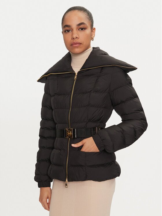 Elisabetta Franchi Geacă din puf PI-76D-46E2-X680 Regular Fit