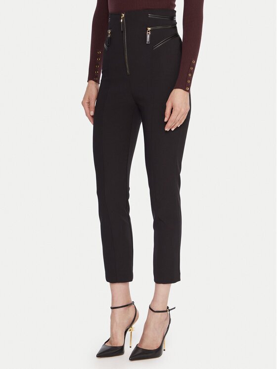 Elisabetta Franchi Pantaloni din material PA-119-56E2-V440spodnie Regular Fit