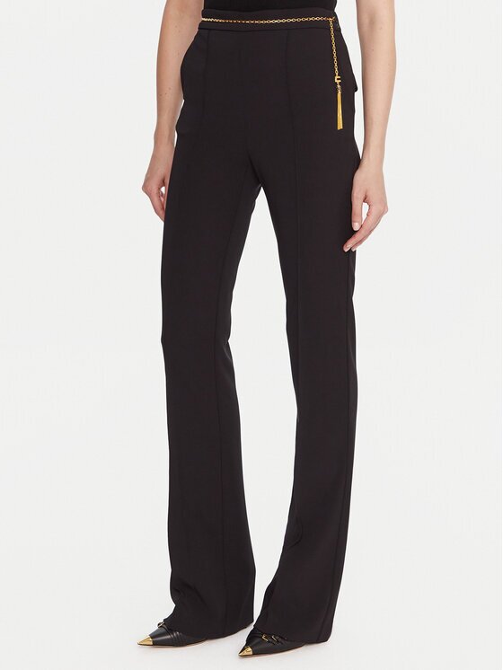 Elisabetta Franchi Pantaloni din material PA-141-57E2-V420 Regular Fit