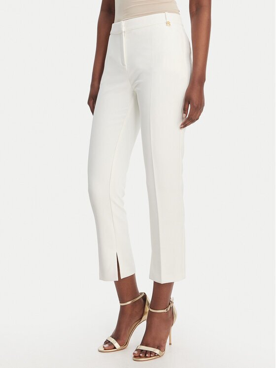 Elisabetta Franchi Pantaloni din material PA-166-61E2-V300 Slim Fit
