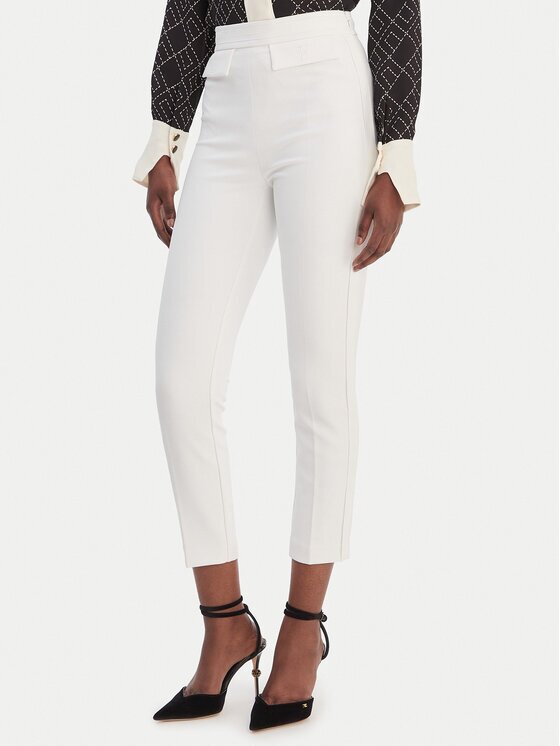 Elisabetta Franchi Pantaloni din material PA-170-61E2-V290 Regular Fit